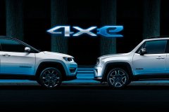 Nuevos Jeep Renegade y Compass 4xe híbridos enchufables